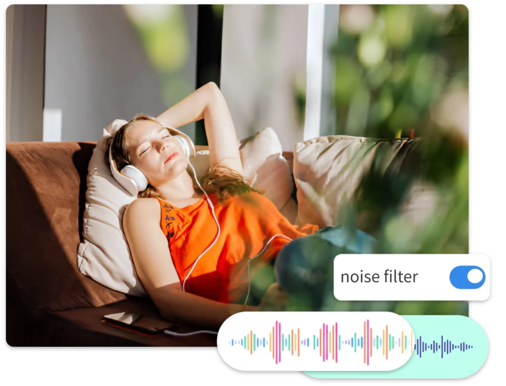 Extract Clear Voice from Audio and Video