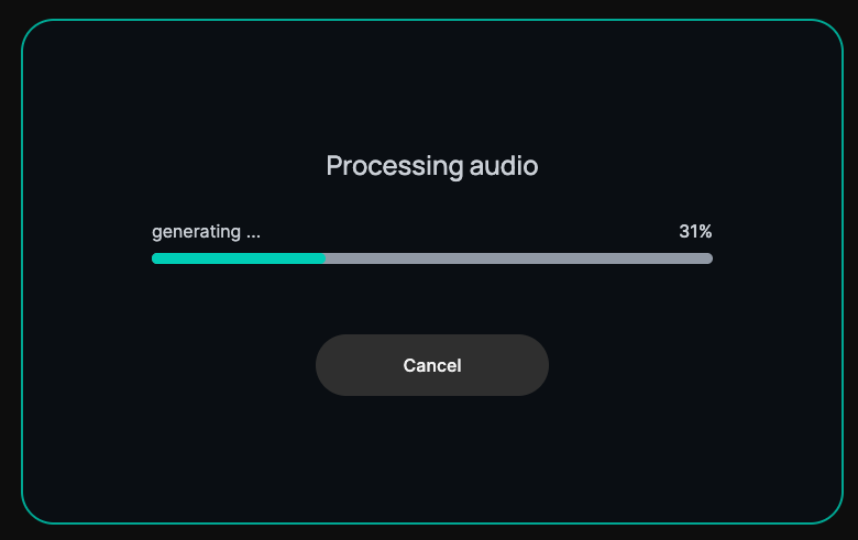 Step 2. AI Processing